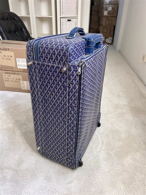 goyard luggage ebay|goyard luggage for sale.